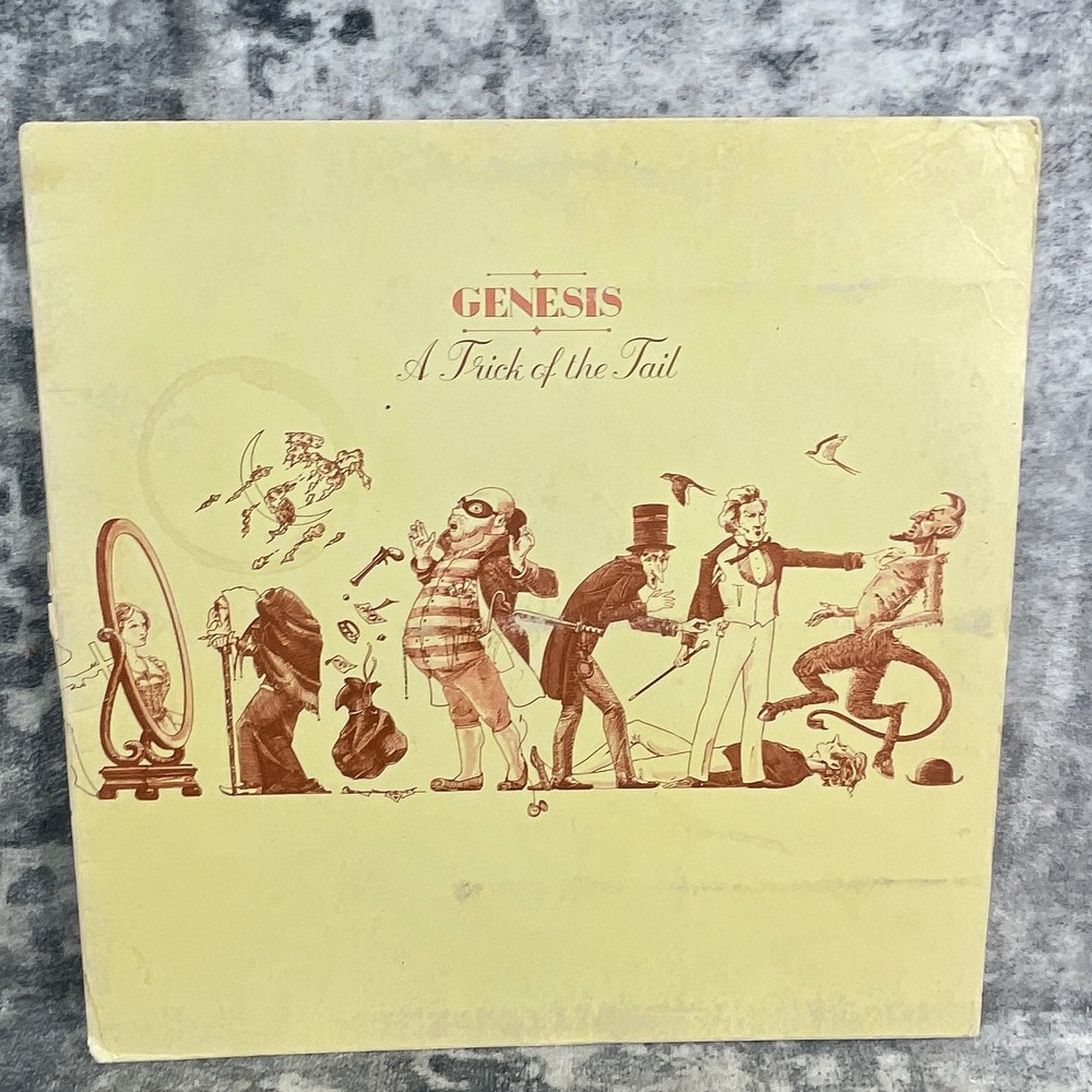 Genesis A Trick of the Tail Vinyl LP‎ Progressive Rock Phil Collins 1976